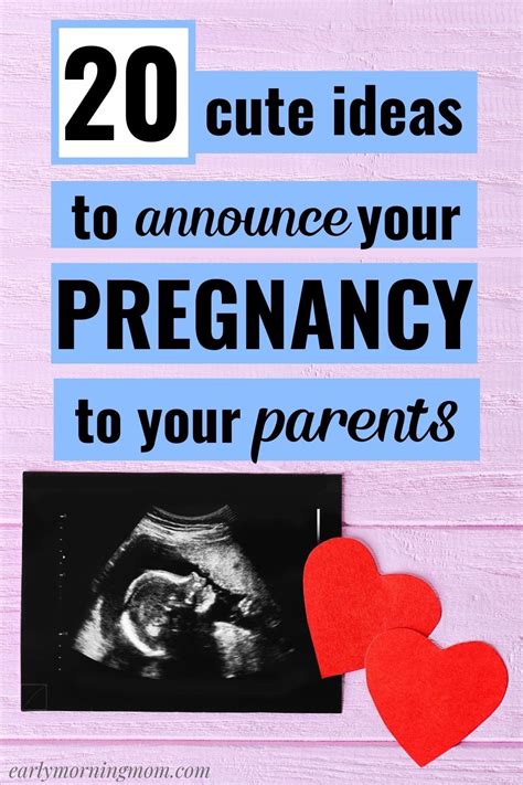 Pregnancy Announcement Ideas To Parents Grandparents Pregnancy