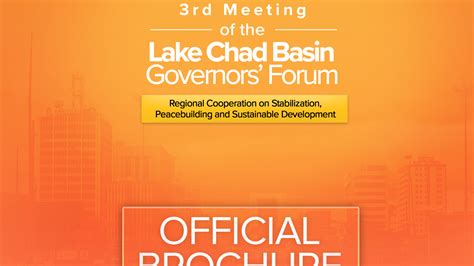 Lake Chad Basin Governors Forum 2021 Official Brochure United