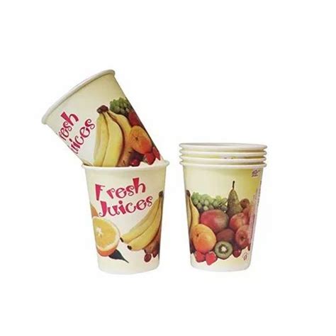 White Variable Colors Paper Ml Juice Disposable Cup For Event