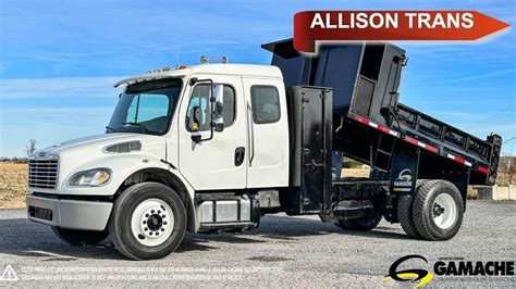 2013 Freightliner M2 106 Single Axle Dump Truck Cummins 280hp 6 Speed Allison Rds Automatic