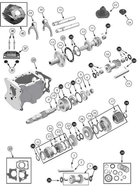 Interactive Diagram Jeep Cj T Transmission Parts Jeep Cj Parts