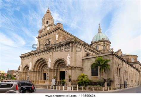 Manila Cathedral Intramuros Manila Philippines Stock Photo (Edit Now ...