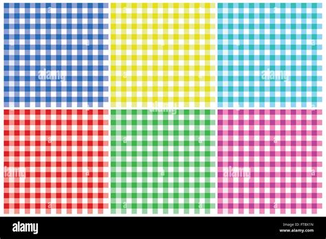 Plaid Patterns Illustration Stock Vector Image Art Alamy