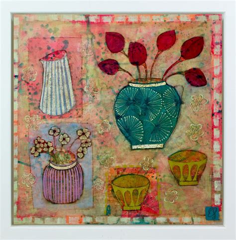 Emma Forrester Spring Delights Still Life Floral Vases No Naked Walls