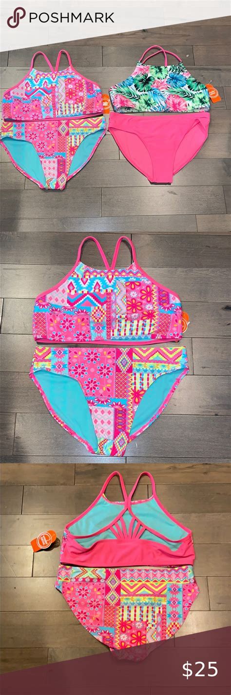 Nwt Wonder Nation Bikini Sets Girls Xxl Bikinis Bikini Set