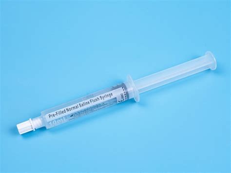 Pre Filled Normal Saline Flush Syringe Syringe And Disposable