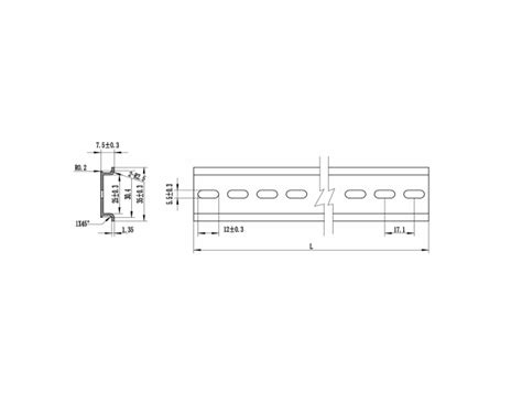 Sina Din Din Aluminiu 35 X 75 Mm 100 Cm Delock 66178