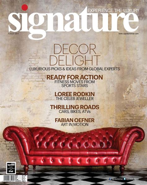 Signature August 2015 Digital DiscountMags Ca