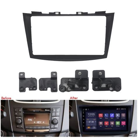 2 Din Car Radio Fascia For SUZUKI Swift Ertiga DVD Stereo Frame Plate