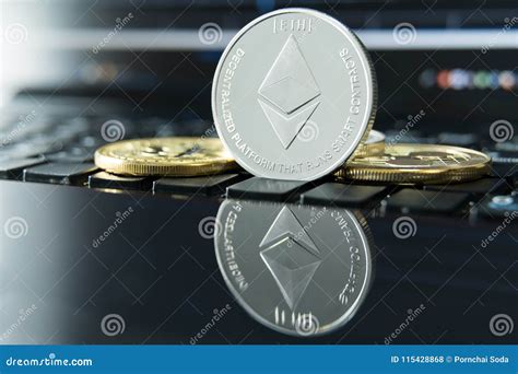 Cryptocurrency Coins Ethereum Litecoin Bitcoin Ripple