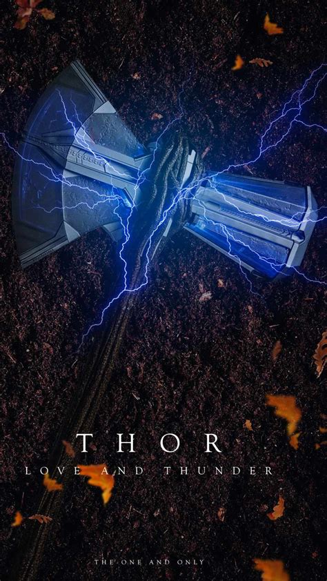 Thor Love And Thunder Stormbreaker Iphone Wallpaper Iphone Wallpapers