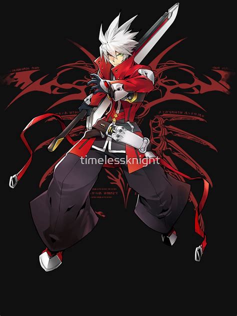 Ragna The Bloodedge T Shirt For Sale By Timelessknight Redbubble