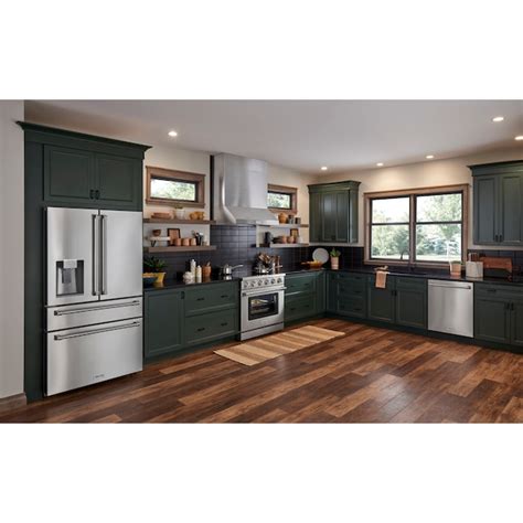 Thor Kitchen Counter-depth 22-cu ft 4-Door French Door Refrigerator ...