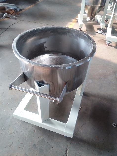 China Small Batch Mixing Single Arm Container Mixer For Powder Coatings