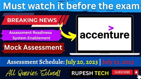 Accenture Assessment Test Mock Test Exam July July