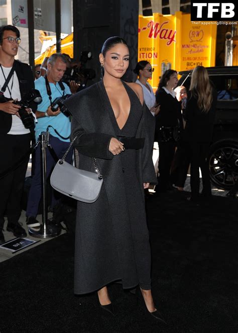 Vanessa Hudgens Displays Her Sexy Tits As She Attends The Michael Kors