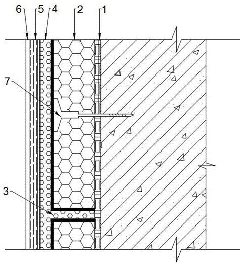 一种建筑外墙复合防火保温系统的制作方法