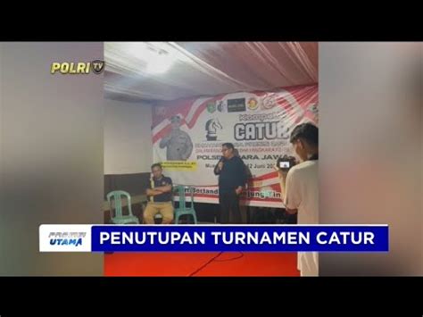 POLSEK MUARA JAWA TUTUP KOMPETISI CATUR YouTube