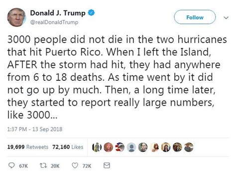 Puerto Rico Hurricane How Was The 3 000 Death Toll Worked Out Bbc News