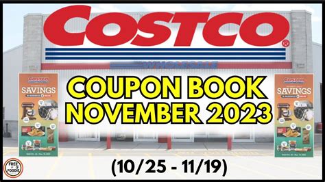 🚨 November Costco Coupon Book Grocery Preview Deals Valid 1025 1119