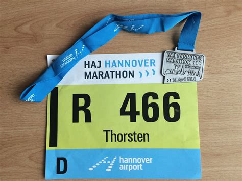 Osterwalder läuft für den guten Zweck beim Hannover Marathon Garbsen