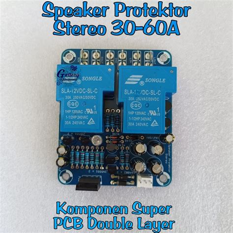 Jual Kit Speaker Protektor Stereo Protek Setereo A Pcb Doubel