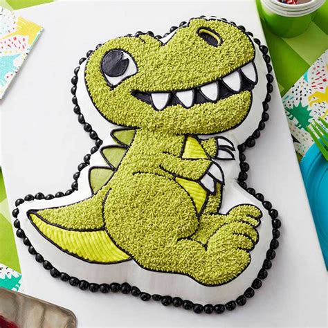 Dino Mite Dinosaur Birthday Cake Wilton