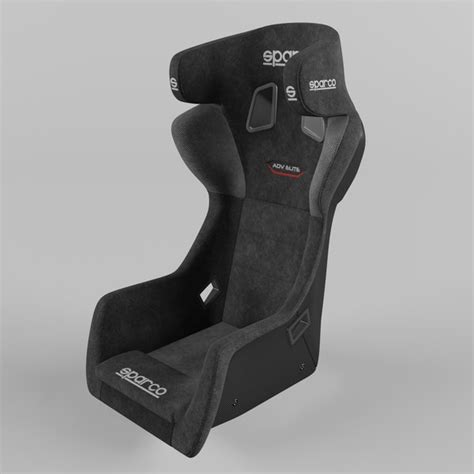 Modèle 3d De Sparco Adv Elite Sports Racing Seat Suede Turbosquid 1724564