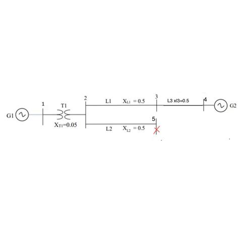 Draw An Impedance Diagram For The System Whose One Line Diag