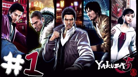 Yakuza 5 Hd Remaster Ps4 Pro Gameplay Walkthrough Part 1 Chapter 1