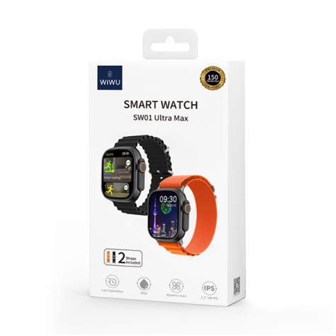 Wiwu Smartwatch Sw Ultra Max Negro Lo Quiero Pe