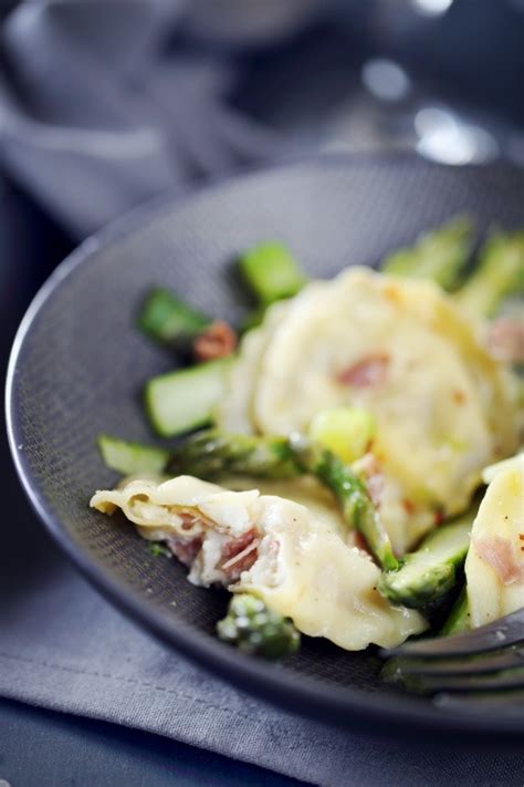 Raviolis La Burrata Et Au Jambon Cru Chefnini