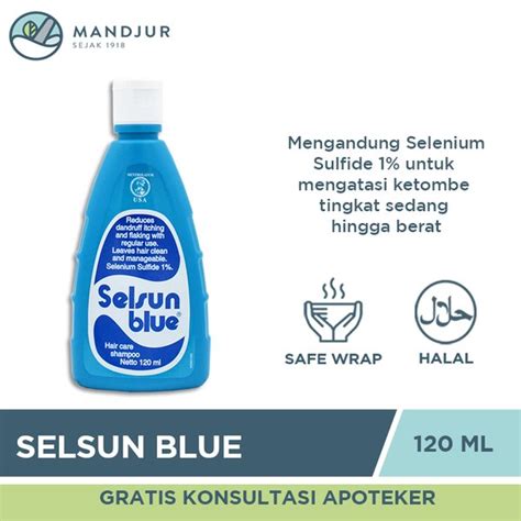 Jual Selsun Blue Shampoo Ml Sampo Anti Ketombe Jamur Kulit Kepala