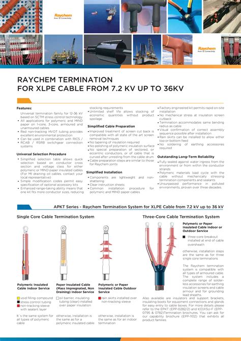 PDF Raychem Catalogue APKT 7 2kV To 36kV DOKUMEN TIPS