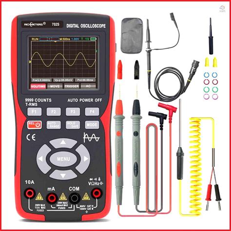 Lepmerk Oscilloscope Multimeter Handheld LCD Digital Multimeter