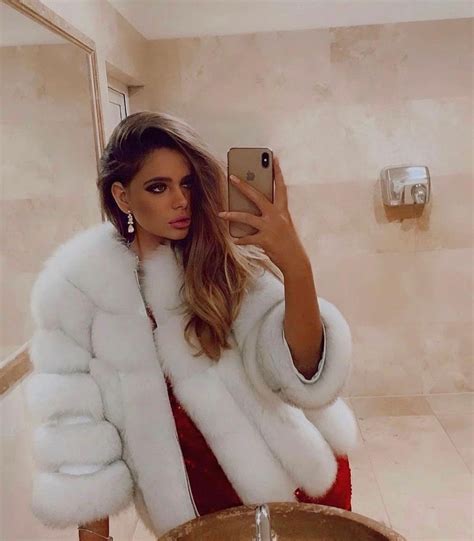 Luxury White Fox Fur Coat - Etsy