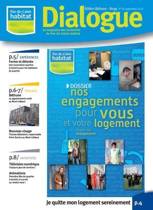 Calam O Edition B Thune Bruay Dialogue Le Magazine Des Locataires