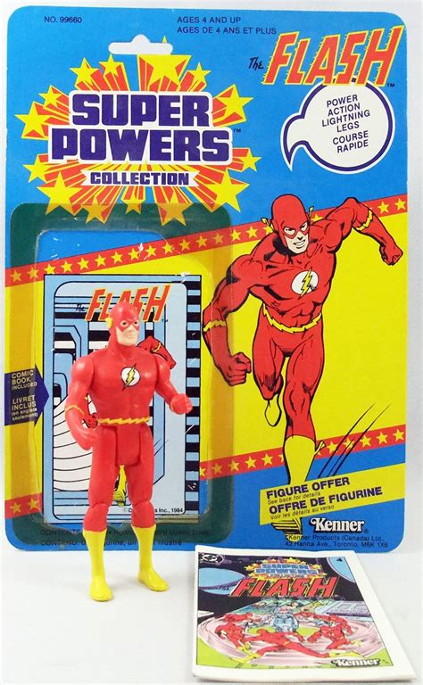 Dc Super Powers Kenner The Flash Mint With Cardback