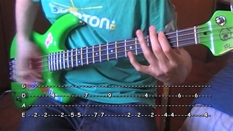 Higher Ground Bass Tab Red Hot Chili Peppers Youtube