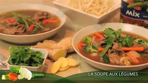 Recette de soupe orientale aux boeuf et légumes YouTube