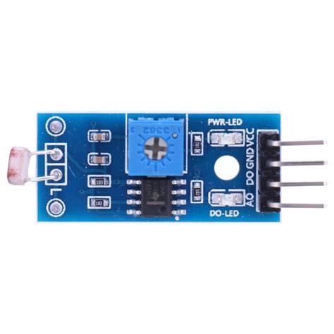 BOFEER 4Pin Optical Sensitive Resistance Module 3 5V 5V LM393