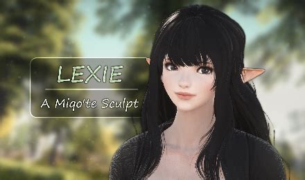 Aether Link Lexie A Miqo Te Sculpt