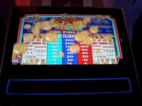 TRIPLE RED HOT 7 S Slots Grandma YouTube