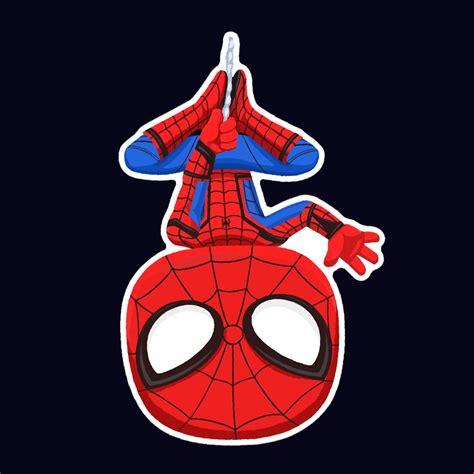 Vinyl Spiderman Sticker