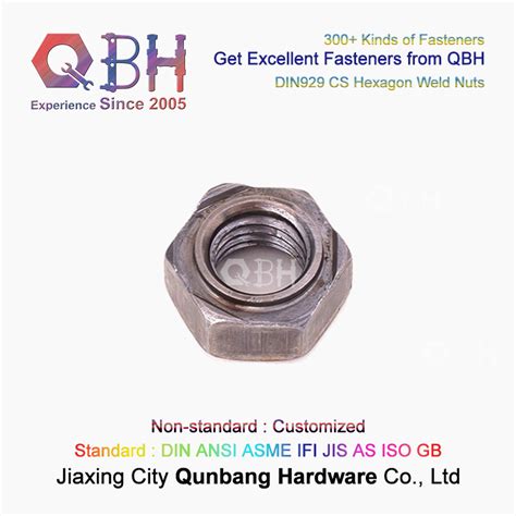 Qbh Din Csn Pn M To M Hexagon Weld Nuts China Weld