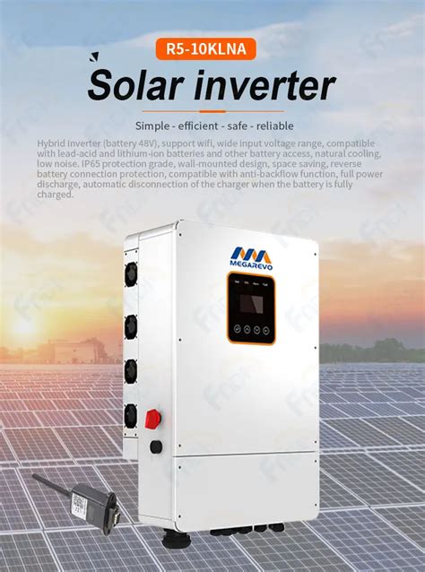 Megarevo Hybrid Us 8kw 10kw Split Phase Solar Inverter R8klna Inversor