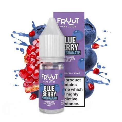 Fruut Salt Blueberry Pomegranate Ml Nicotine Salt E Liquid