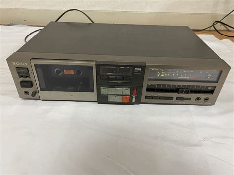 【傷や汚れあり】sony Stereo Cassette Deck Tapecorder Tc Fx6c ソニー カセットデッキ ジャンク品の