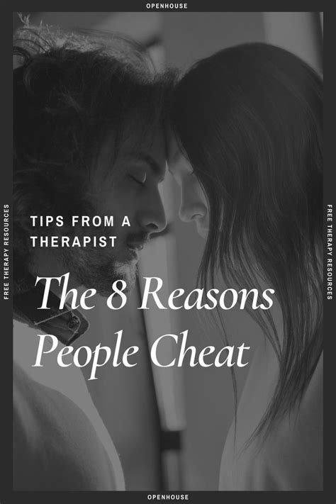 Why Do People Cheat Relationship Therapy