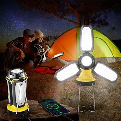 ONEFIRE Campinglampe LED Campinglampe Aufladbar 400LM Camping Lampen 6